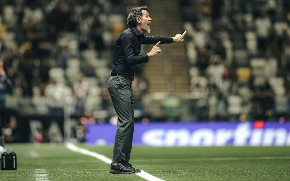 Domínguez em Atlético x Bragantino na Arena MRV (Foto: Pedro Souza / Atlético)