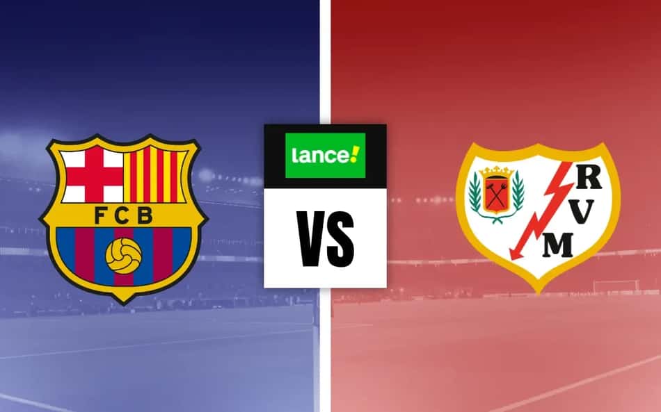 Escudos de Barcelona x Rayo Vallecano para Palpites de Futebol