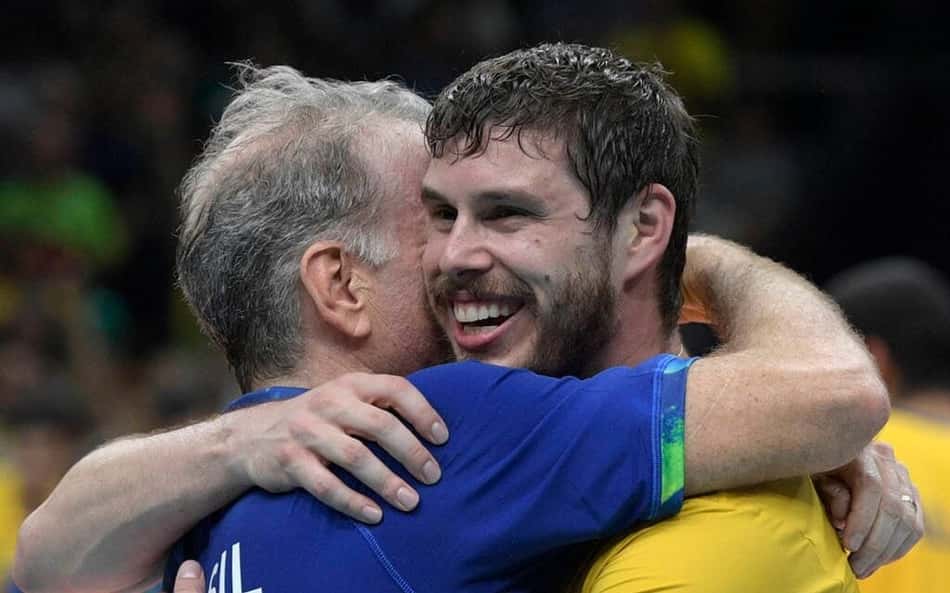 Bernardinho e Bruninho - Seleção Brasileira de Vôlei