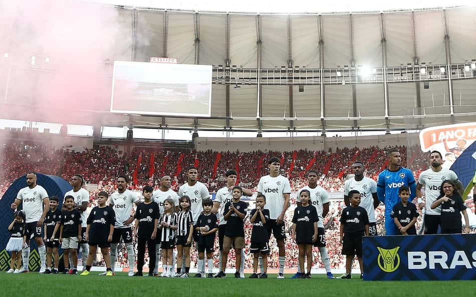 Botafogo perdeu para o Flamengo