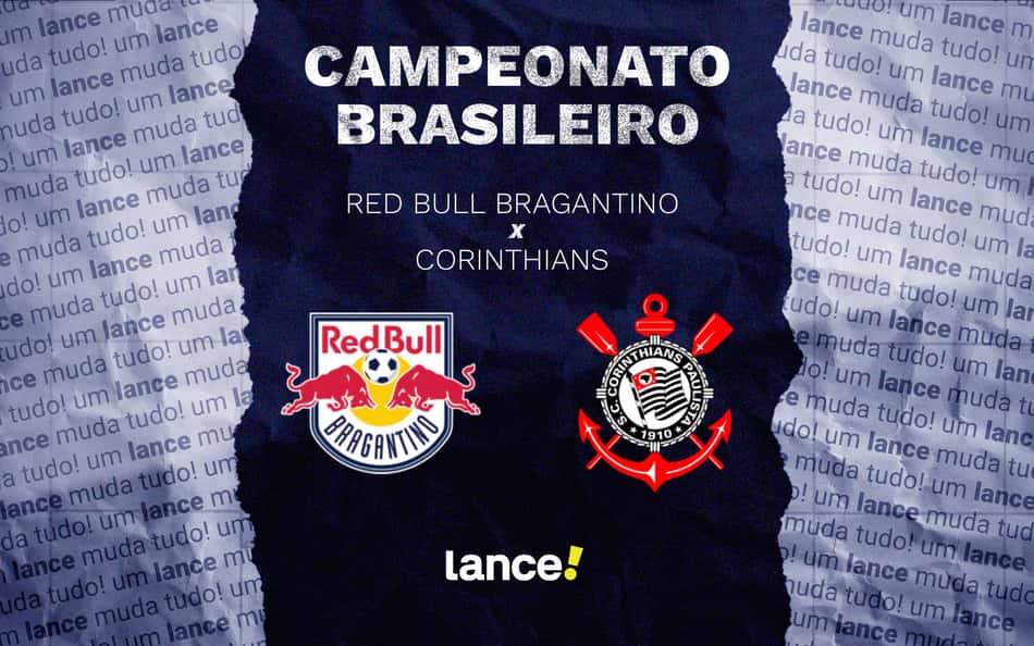 Arte de Bragantino x Corinthians