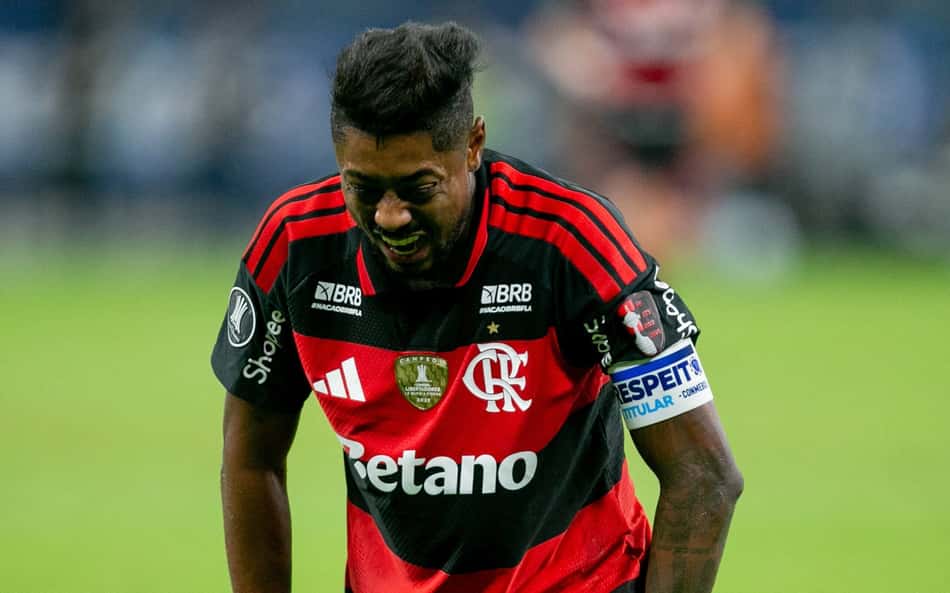 Bruno Henrique em Cruzeiro e Flamengo pelo jogo de ida das oitavas de final da Libertadores