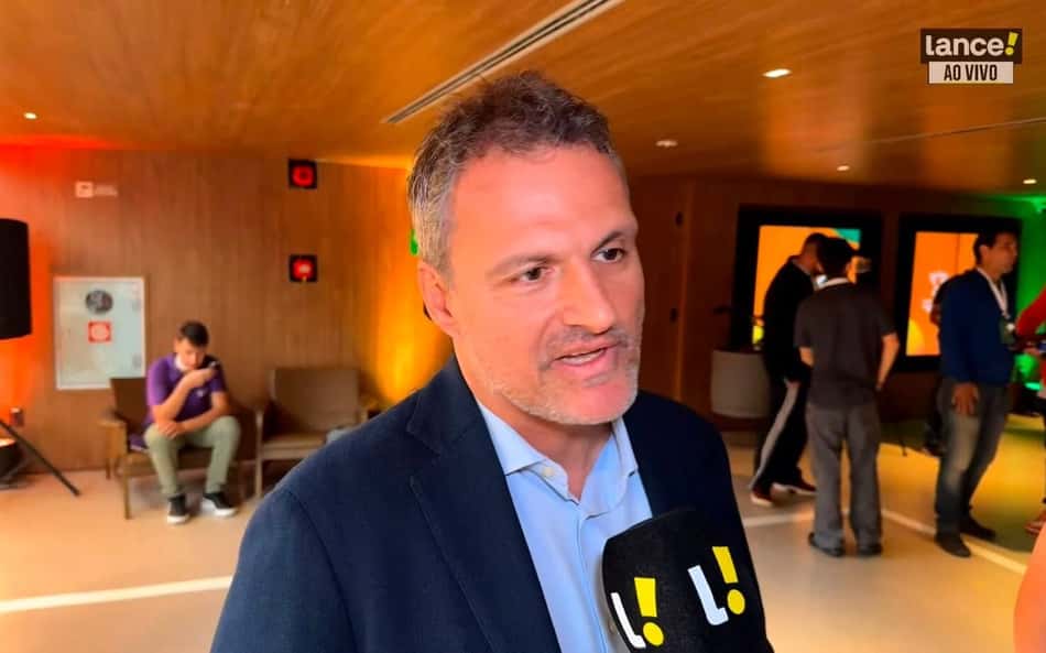 Bruno Spindel em sorteio da Copa do Brasil