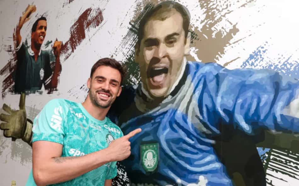 Bruno Bertinato, goleiro do Palmeiras