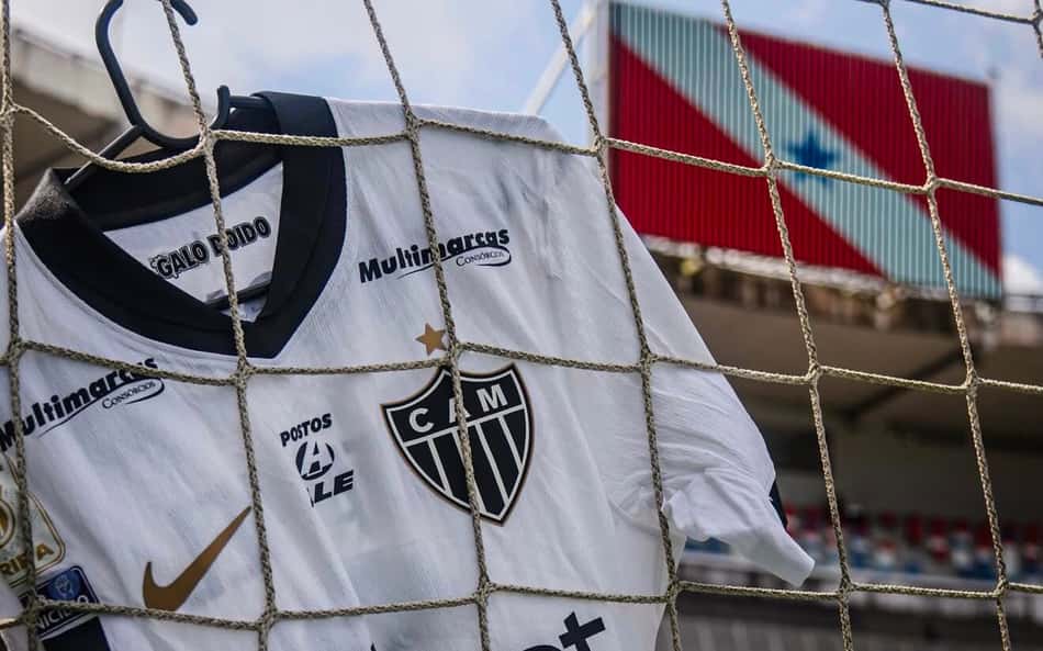 Camisa Atlético Belém (Foto: Pedro Souza / Atlético)