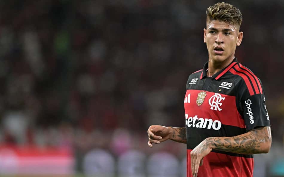 Carrascal abre o placara para o Flamengo diante do Mirassol
