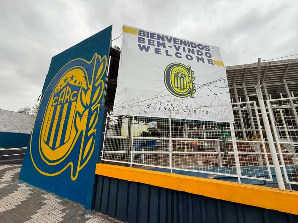 Fachada do Gigante de Arroyito, estádio do Rosario Central