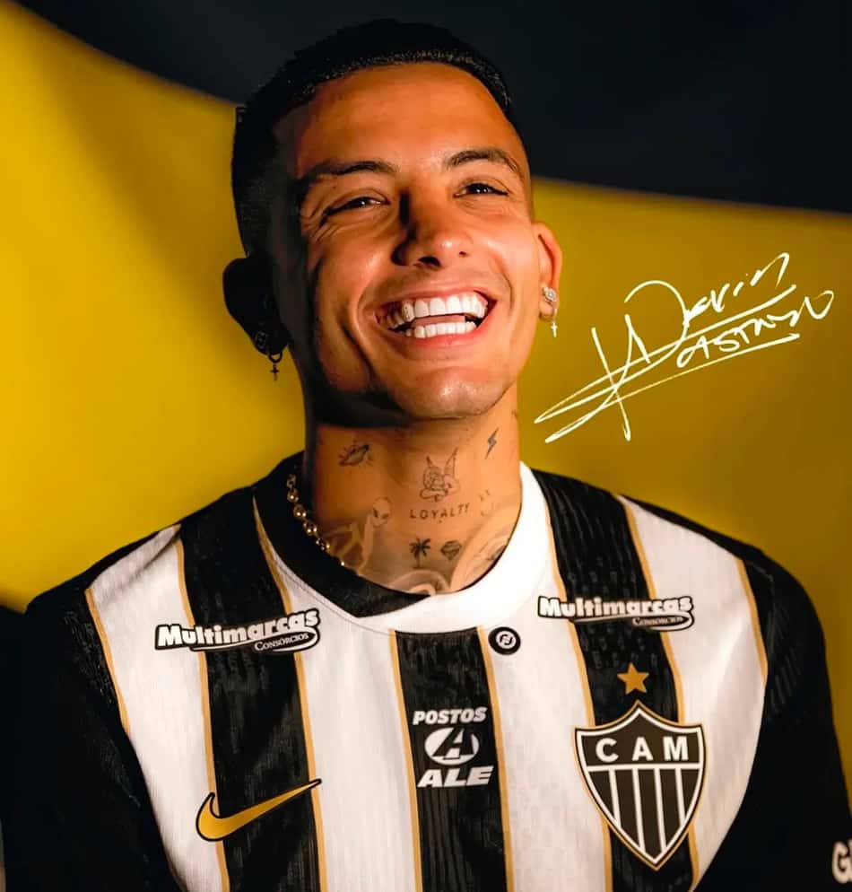 Castaño, novo reforço do Atlético (Reprodução Atlético)
