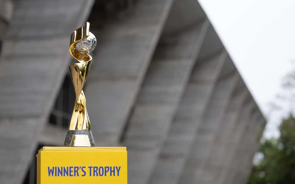 Taça da Copa do Mundo Feminina, que será realizada no Brasil em 2027