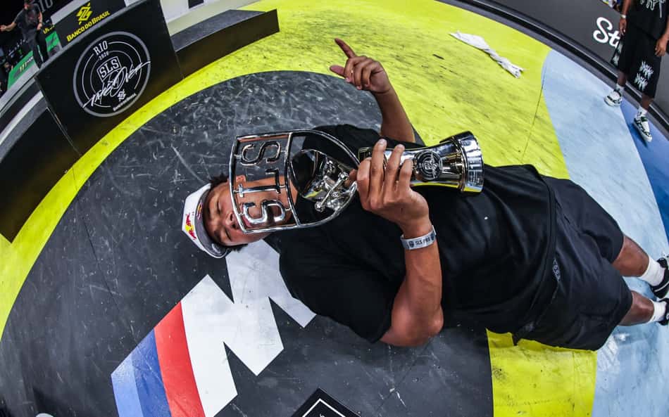 Cordano Russel ganhou o SLS RIO (Foto: Divulgação; SLS RIO)
