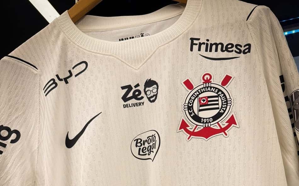 Camisa do Corinthians
