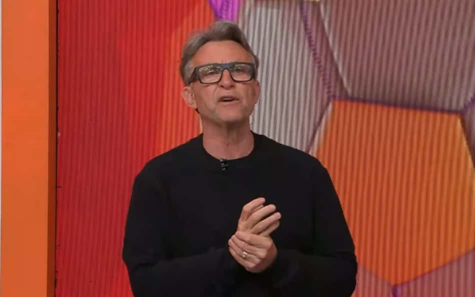 Craque Neto durante o programa apito final na segunda-feira (10)