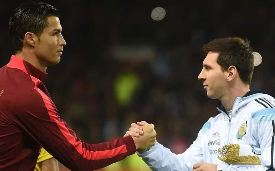 Cristiano Ronaldo publica mensagem de apoio a Lionel Messi (Foto: Divulgação/Fifa)
