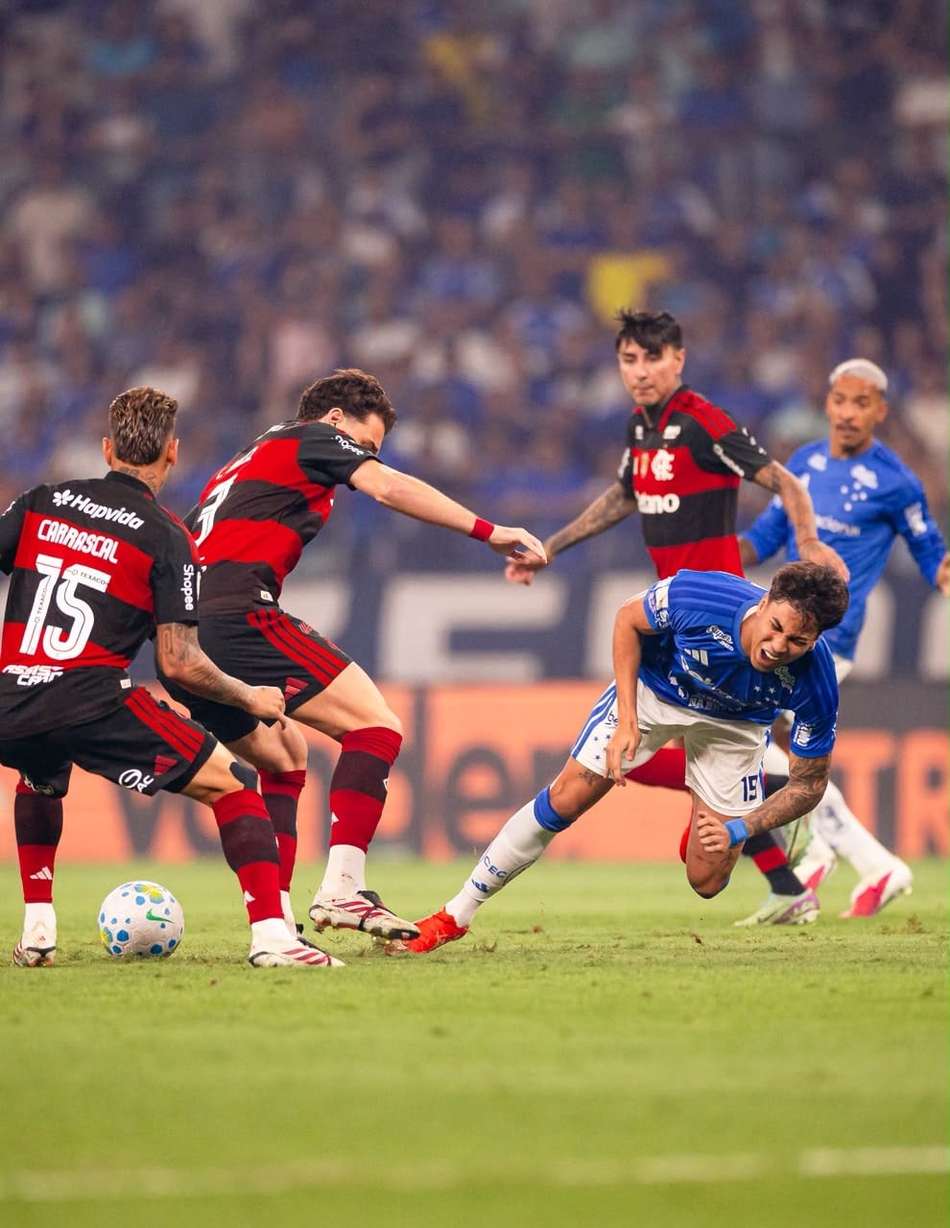 Cruzeiro e Flamengo no Mineirão