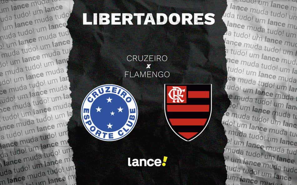Cruzeiro x Flamengo: onde assistir, horário e escalações do jogo pela Libertadores