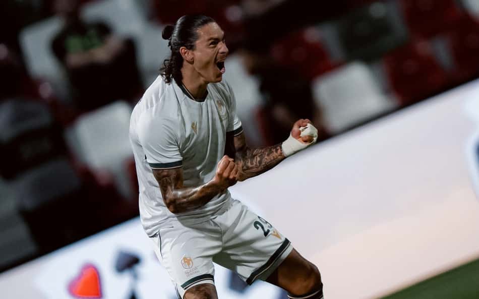 Darwin Núñez vibrando