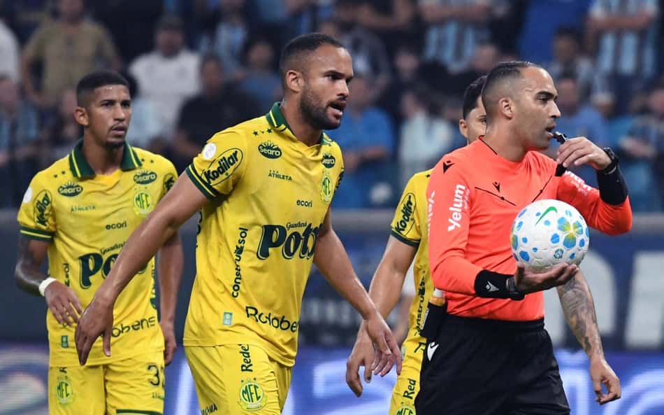 Davi Lacerda em Grêmio x Mirassol