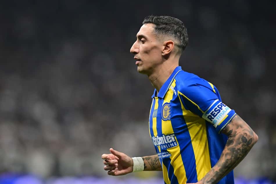 Di María, atacante do Rosario Central