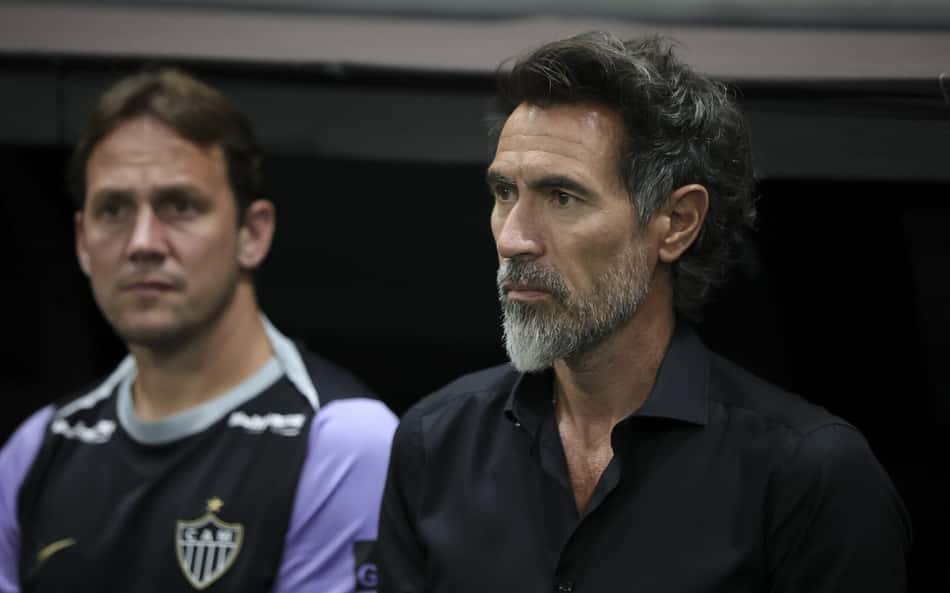 Domínguez em Atlético x Vitória (Foto: Pedro Souza / Atlético)