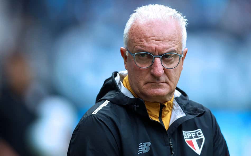 Dorival na derrota do São Paulo para o Grêmio