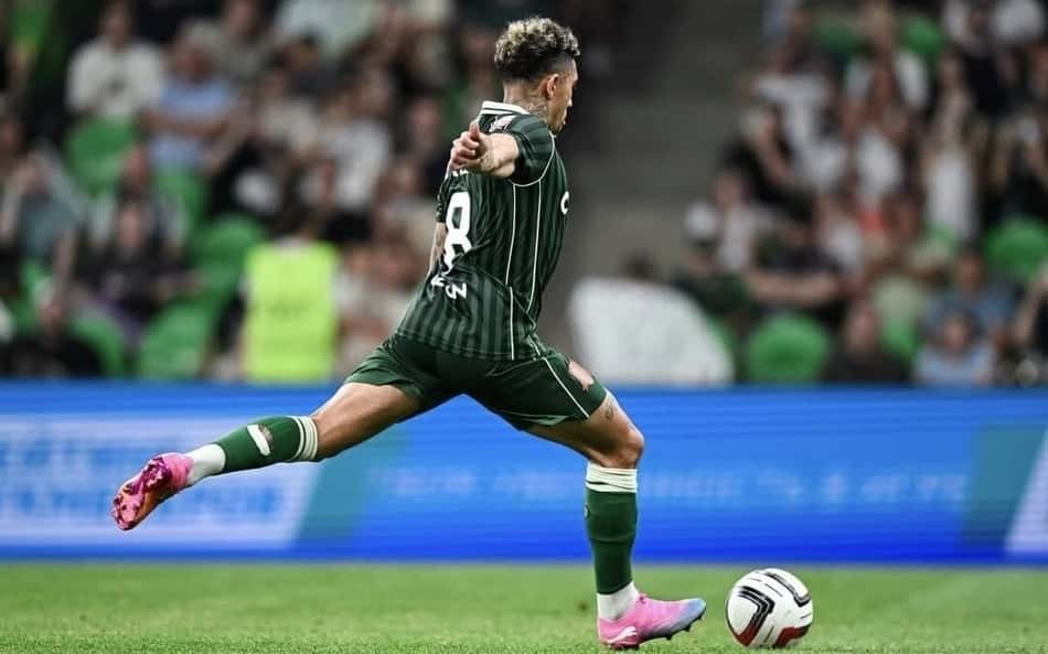 Douglas Augusto em ação pelo Krasnodar, no Campeonato Russo