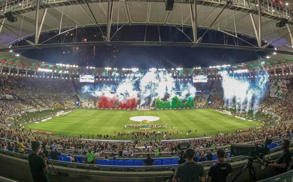 Entrada de Fluminense e Vasco pelo jogo de volta das oitavas de final da Copa do Brasil