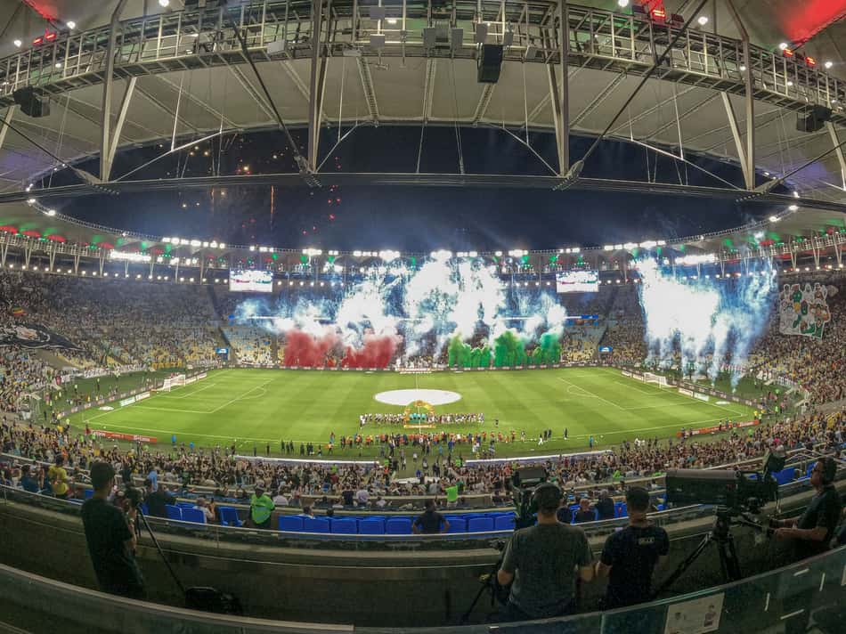 Entrada de Fluminense e Vasco pelo jogo de volta das oitavas de final da Copa do Brasil