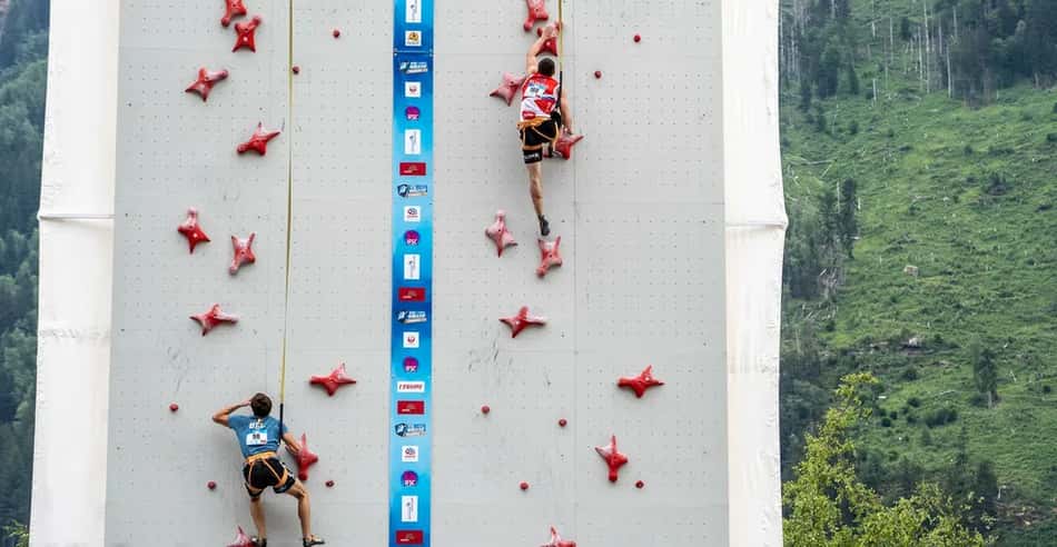 Escalada virou esporte olímpico e estará presente em Tóquio — Foto: Divulgação/IFSC