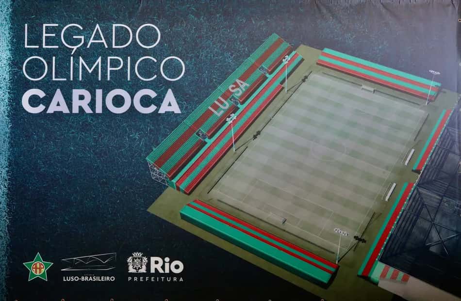 Foto do projeto legado olímpico para o Estádio Luso-Brasileiro