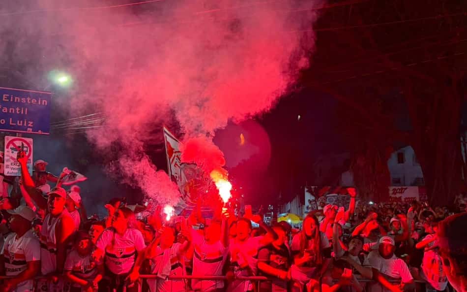 Festa da torcida do São Paulo