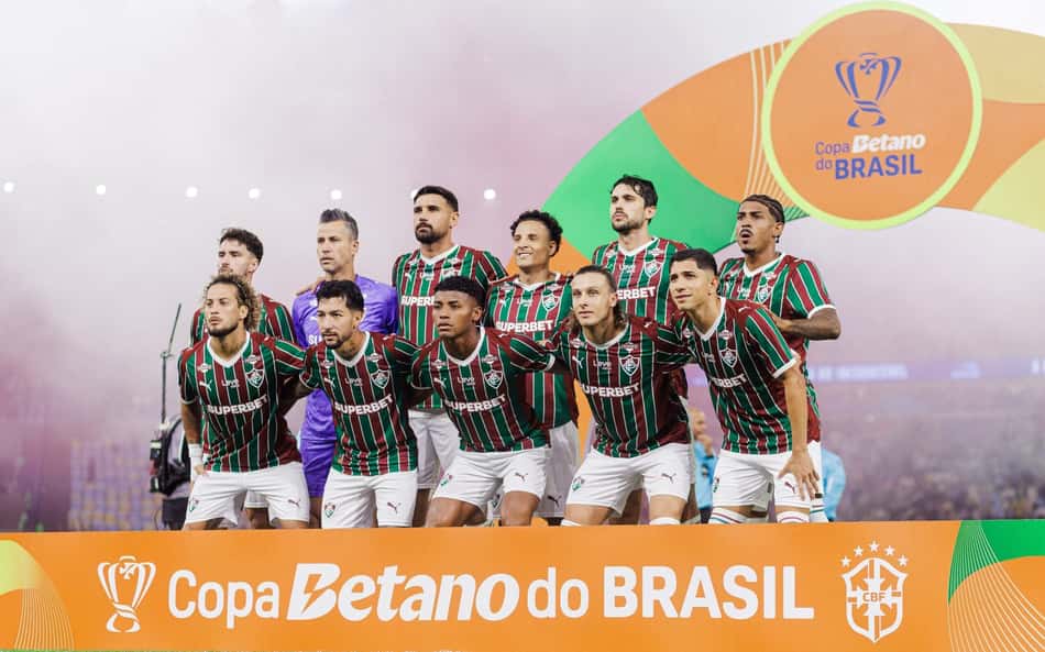 Time do Fluminense antes de enfrentar o Vasco