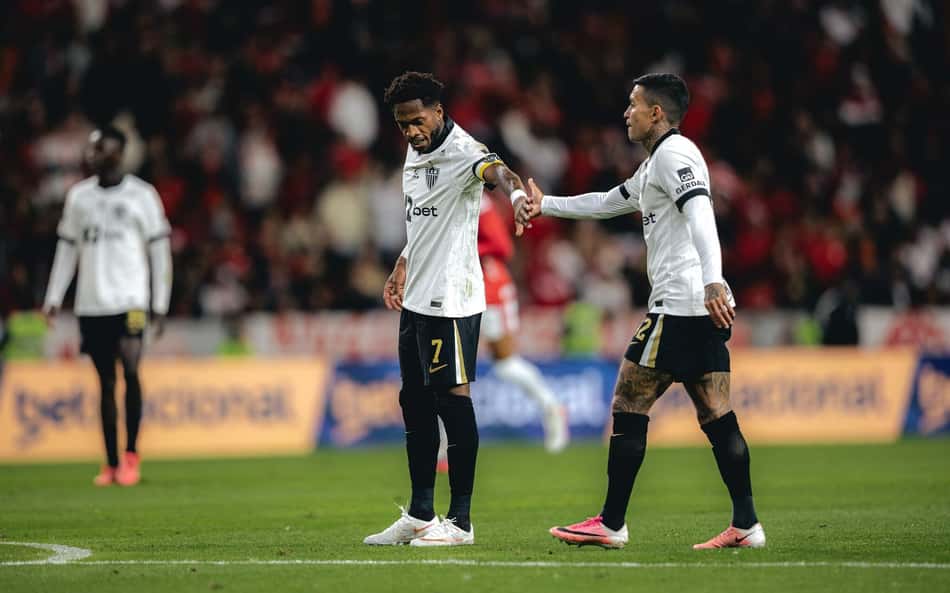 Fred e Dudu (Foto: Pedro Souza / Atlético