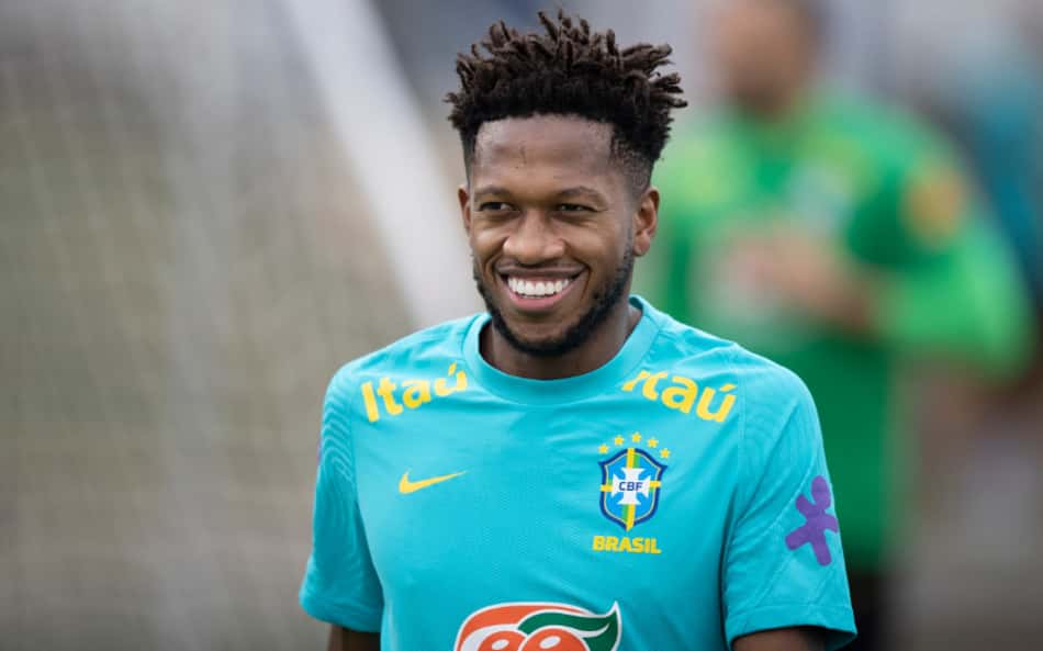 Fred pela seleção brasileira (Foto: Lucas Figueiredo / CBF)