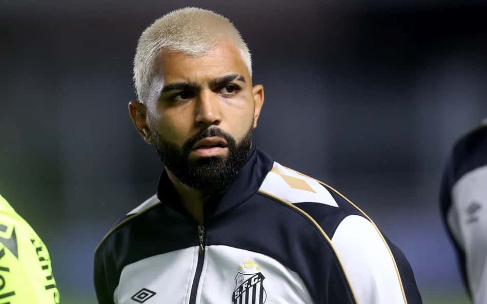 Gabigol em Santos x Athletico-PR