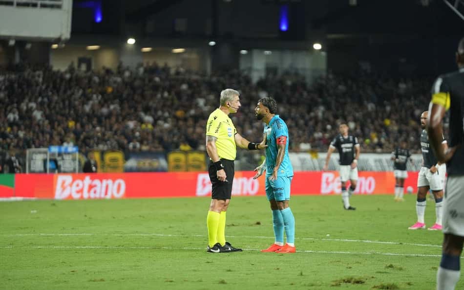 Daronco e Gabigol em Remo x Santos