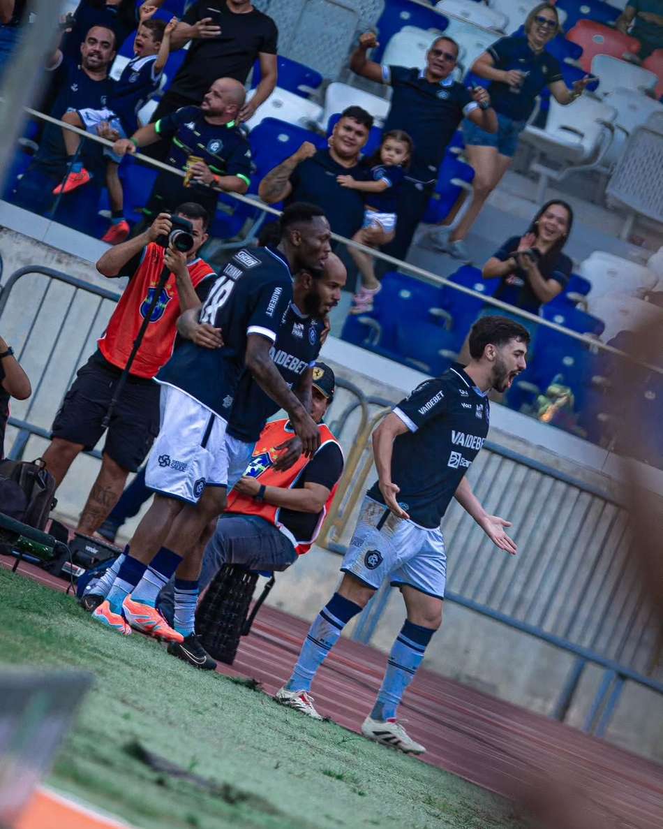 Remo busca empate contra Atlético-MG (Foto: Reprodução/Clubedoremo)