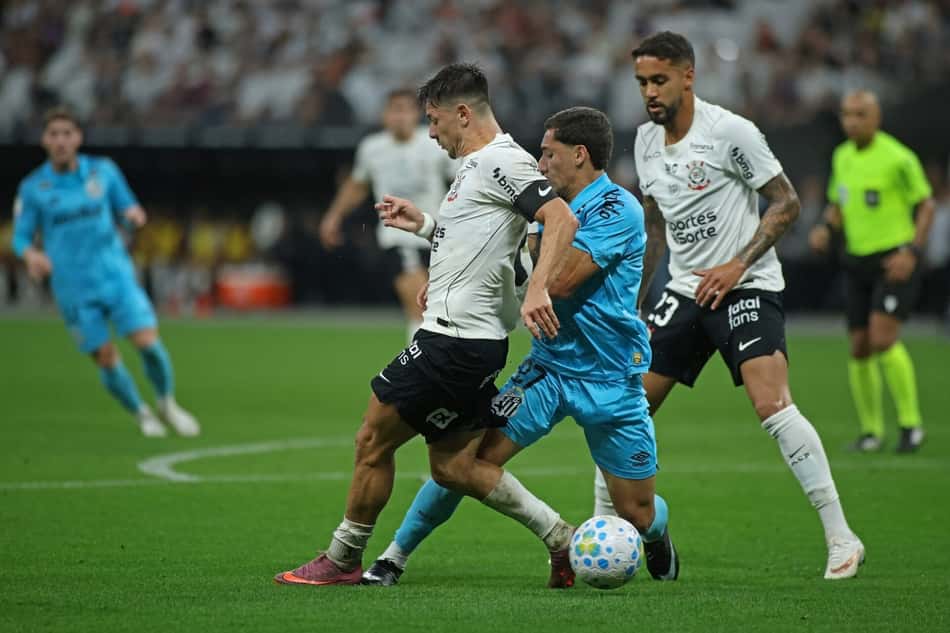 Garro durante o clássico