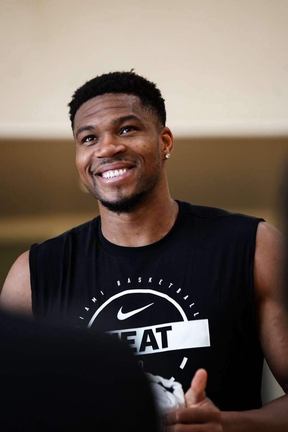 Giannis Antetokounmpo vai jogar a temporada 2026/27 da NBA pelo Miami Heat (Foto: Reprodução / Miami Heat)