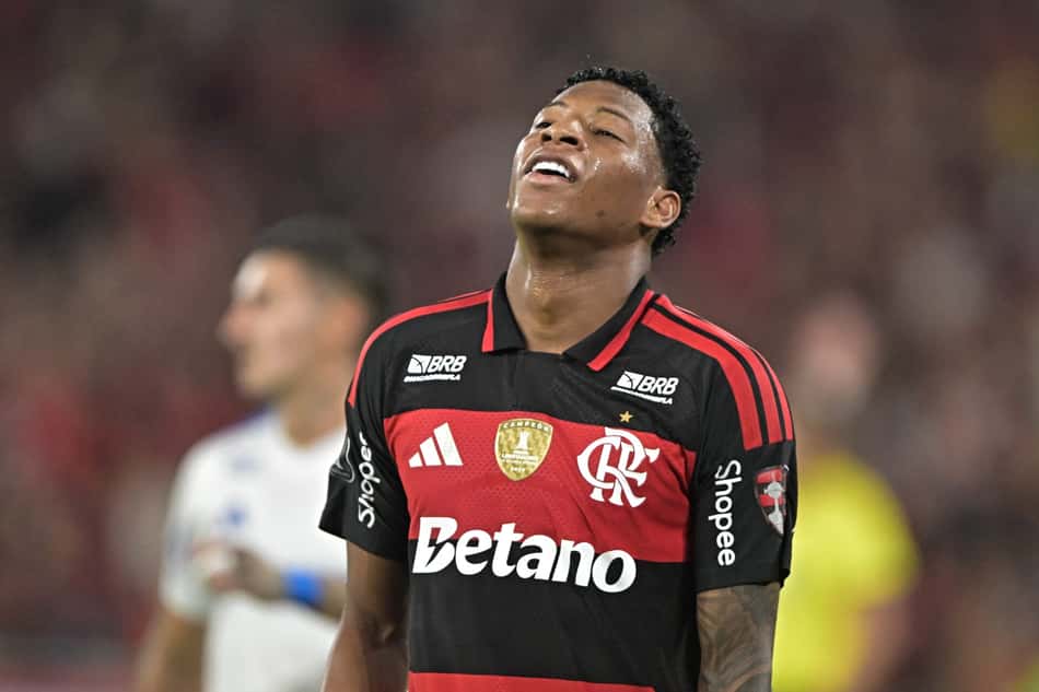 Gonzalo Plata em ação pelo Flamengo