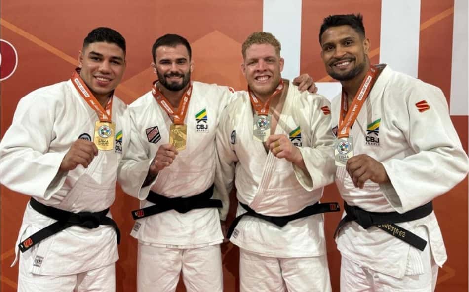 Rafael Macedo e Giovani Ferreira foram campeões, enquanto Leonardo Gonçalves e Rafael Buzacarini ficaram com pratas