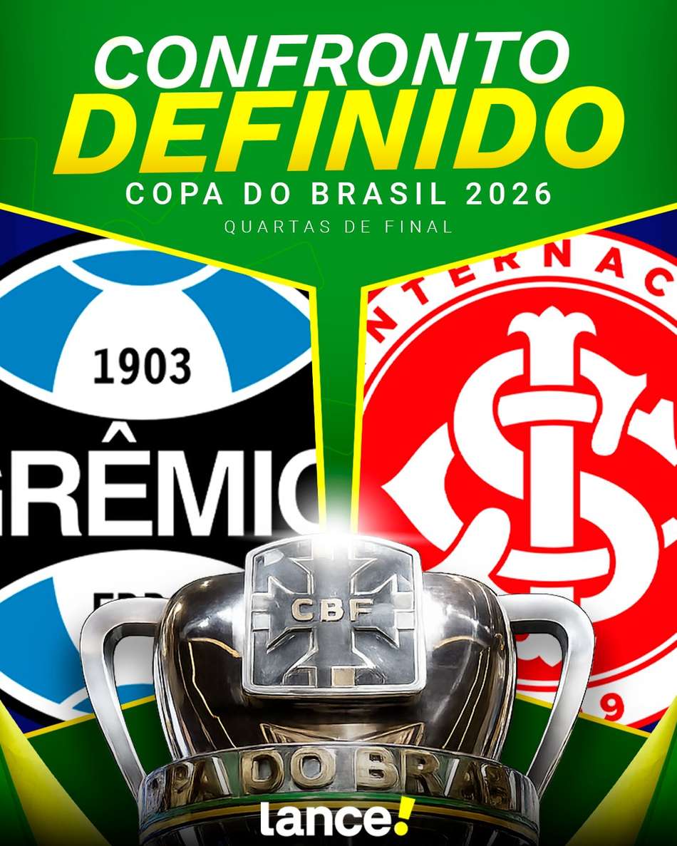 se enfrentam nas quartas de final da Copa do Brasil