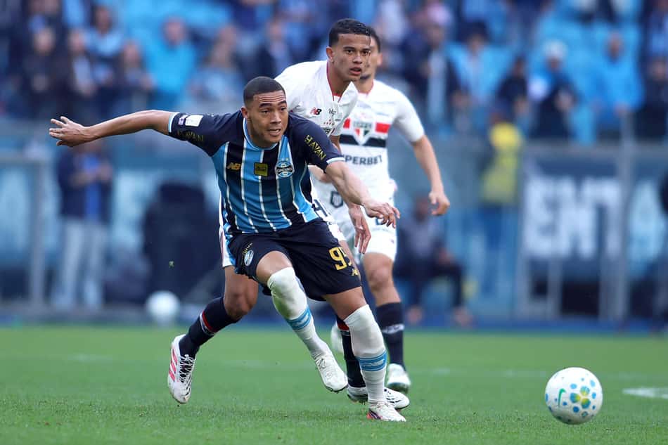 Grêmio x São Paulo em campo