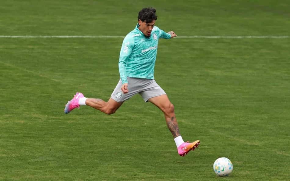 Gustavo Gómez volta a treinar com o Palmeiras após disputar a Copa do Mundo