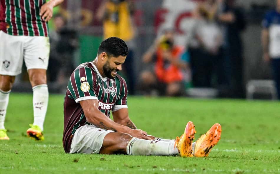 Hulk em Fluminense x Vasco pelas oitavas de final da Copa do Brasil