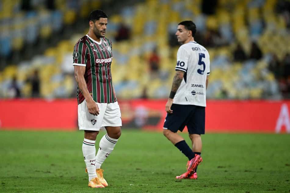 Hulk em campo durante Fluminense x Independiente Rivadaviapelas oitavas de final da LibertadoresHulk em campo durante Fluminense x Independiente Rivadavia, pelas oitavas de final da Libertadores