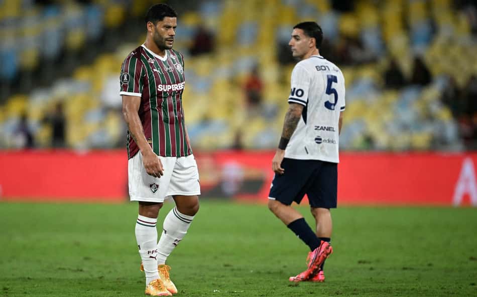 Hulk em campo durante Fluminense x Independiente Rivadaviapelas oitavas de final da LibertadoresHulk em campo durante Fluminense x Independiente Rivadavia, pelas oitavas de final da Libertadores