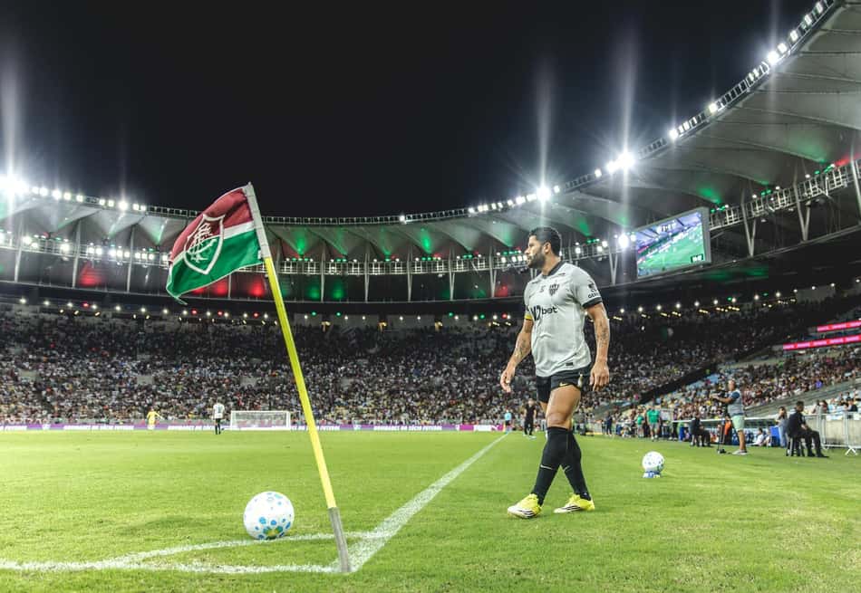 Hulk no Maracanã contra o Fluminense (Foto: Pedro Souza / Atlético)