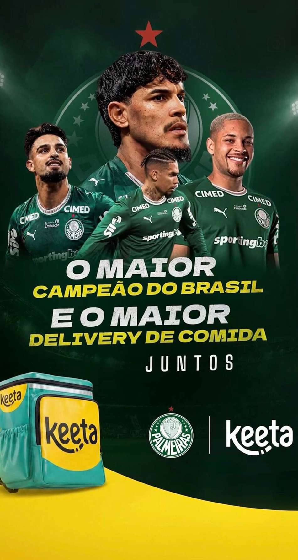 Palmeiras anuncia novo patrocinador