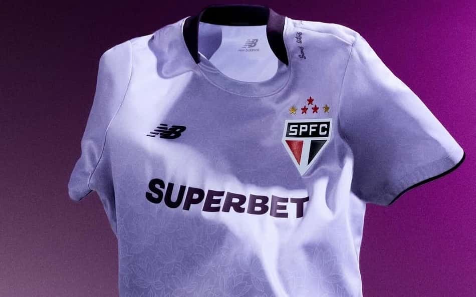 Inédito! São Paulo apresenta camisa exclusiva para o futebol feminino