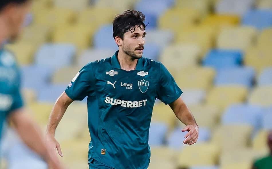 Igor Rabello em ação pelo Fluminense